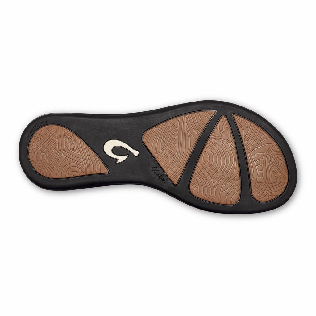 Olukai Women's Aukai Flip Flop - Dark Java US593-846